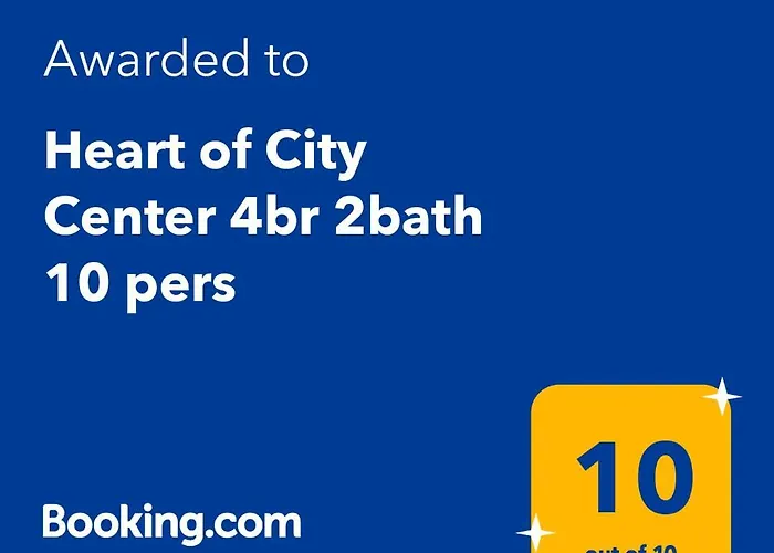 Апартаменти Heart Of Center 4br 2bath *